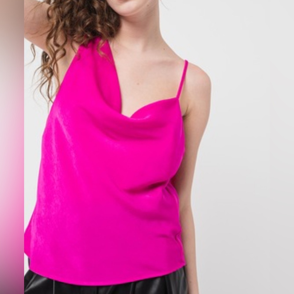 Impression Large Women's Elegant Pink Top